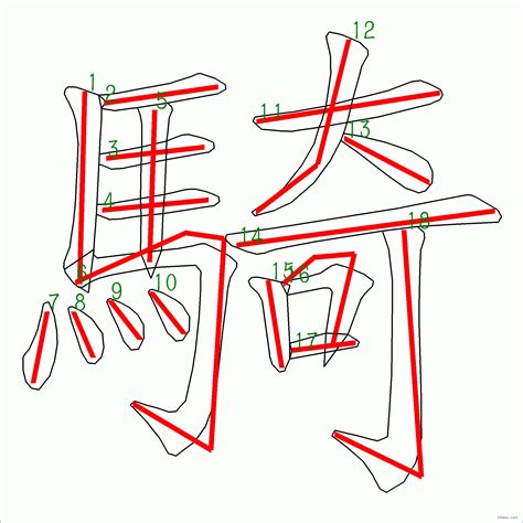 18筆畫的字|筆畫18